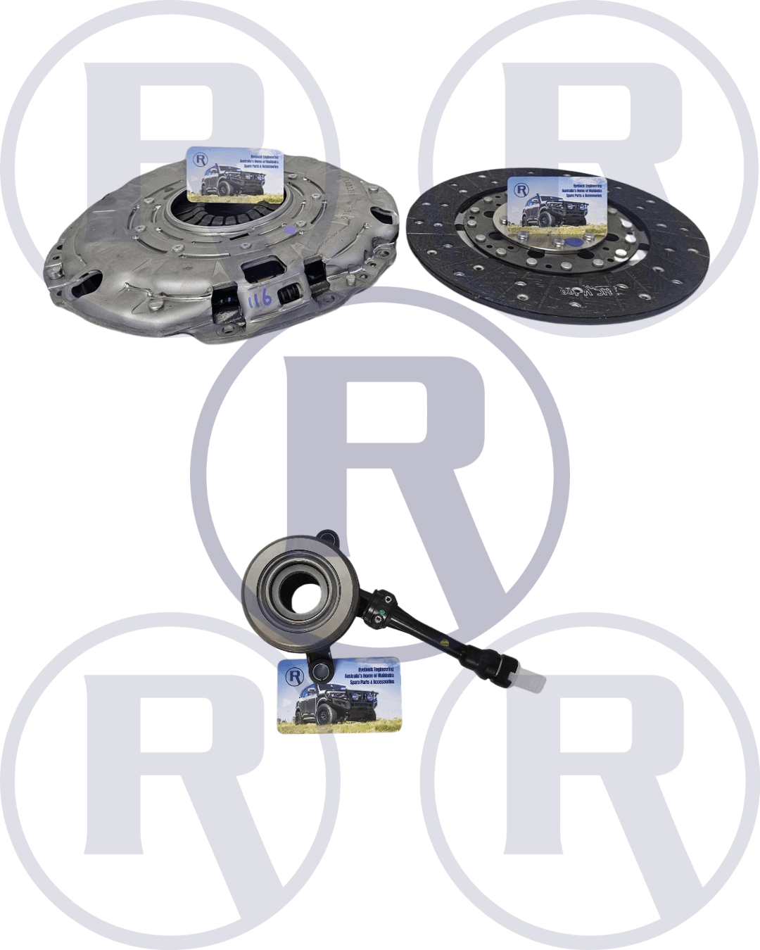 Ryebuck Engineering Mahindra Pik Up S6 S10 2018 - 2022 Genuine Clutch Flywheel Slave Cylinder Kit