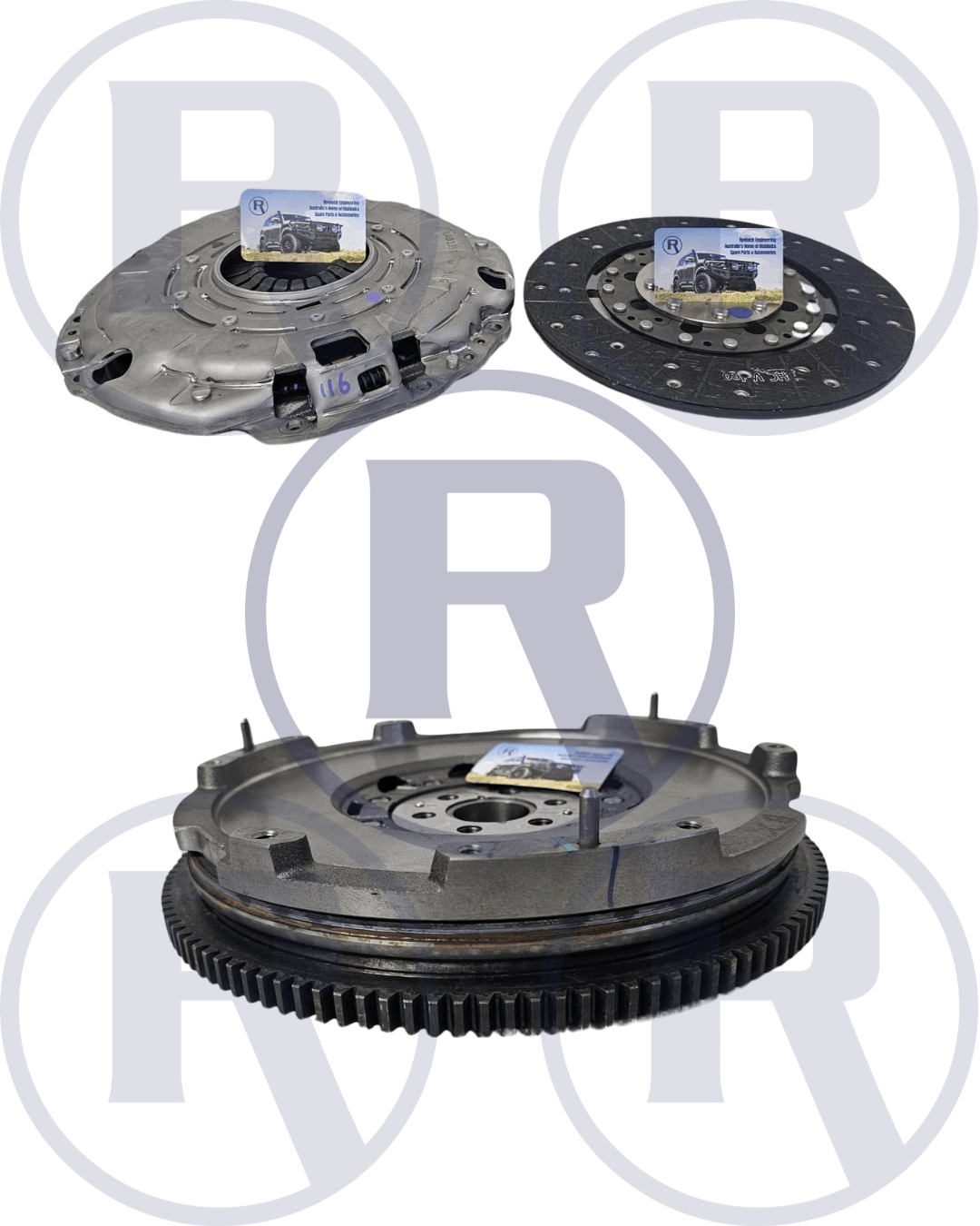 Ryebuck Engineering Mahindra Pik Up S6 S10 2018 - 2022 Genuine Clutch Flywheel Slave Cylinder Kit