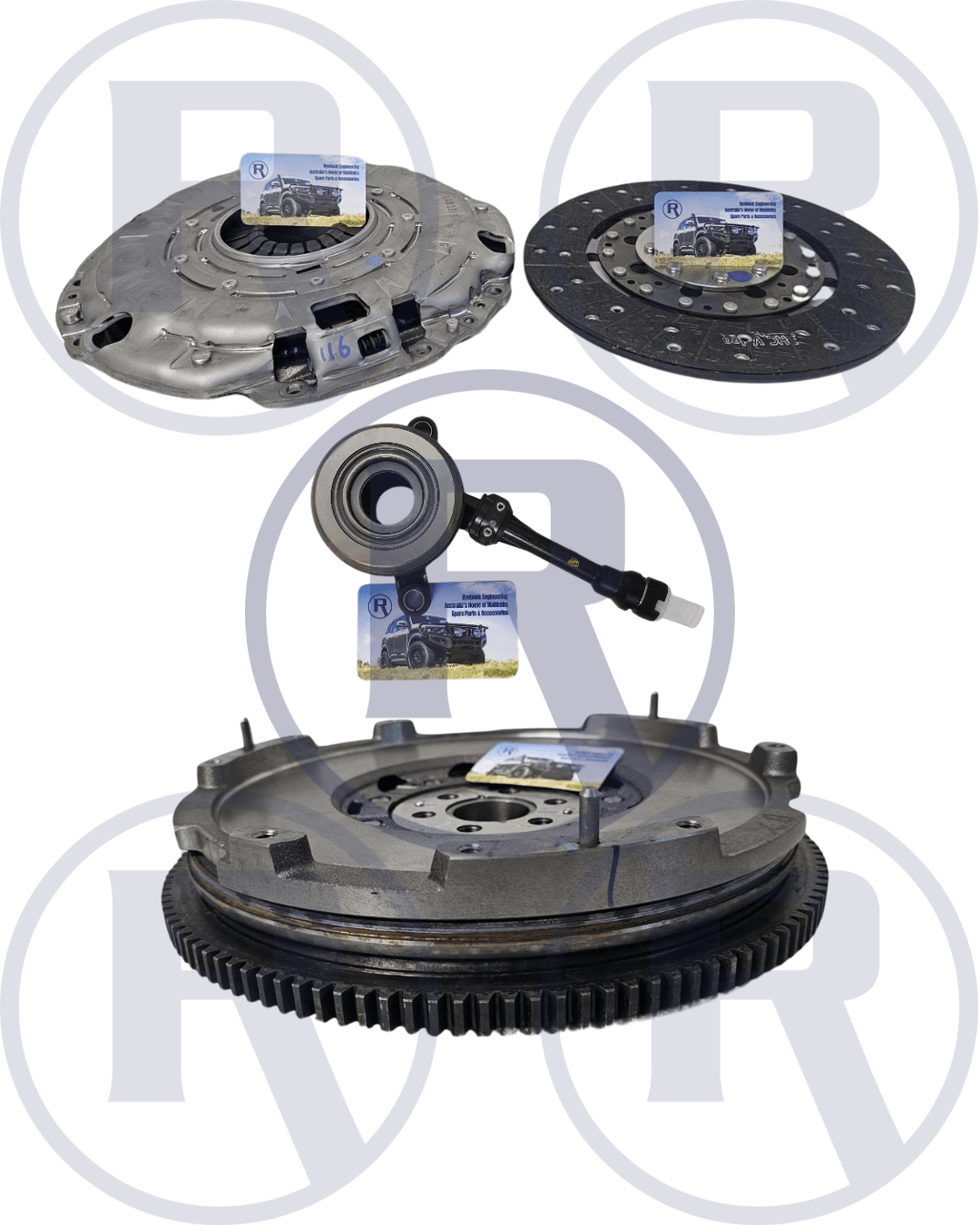 Ryebuck Engineering Mahindra Pik Up S6 S10 2018 - 2022 Genuine Clutch Flywheel Slave Cylinder Kit