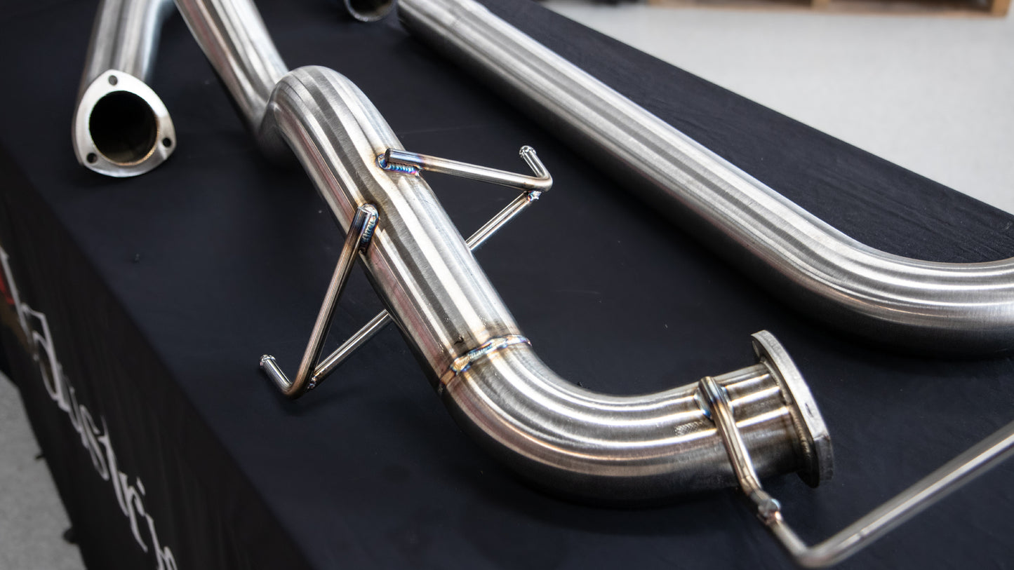 Ryebuck Engineering Stainless Exhaust System 3" DPF Back AUTO Mahindra Pikup RBEMPEXHA1 - Ryebuck Engineering