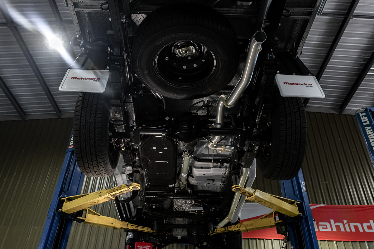 Ryebuck Engineering Stainless Exhaust System 3" DPF Back Manual Mahindra Pikup RBEMPEXHA1 - Ryebuck Engineering