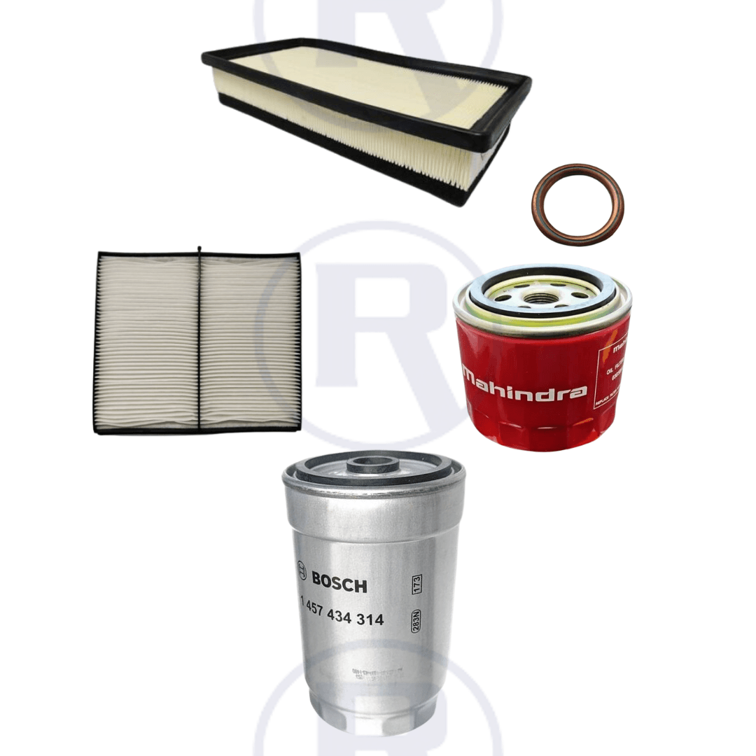 Mahindra Pik Up Manual S6 S10 Engine Service Filter Kit 2018 - 2022 - Ryebuck Engineering