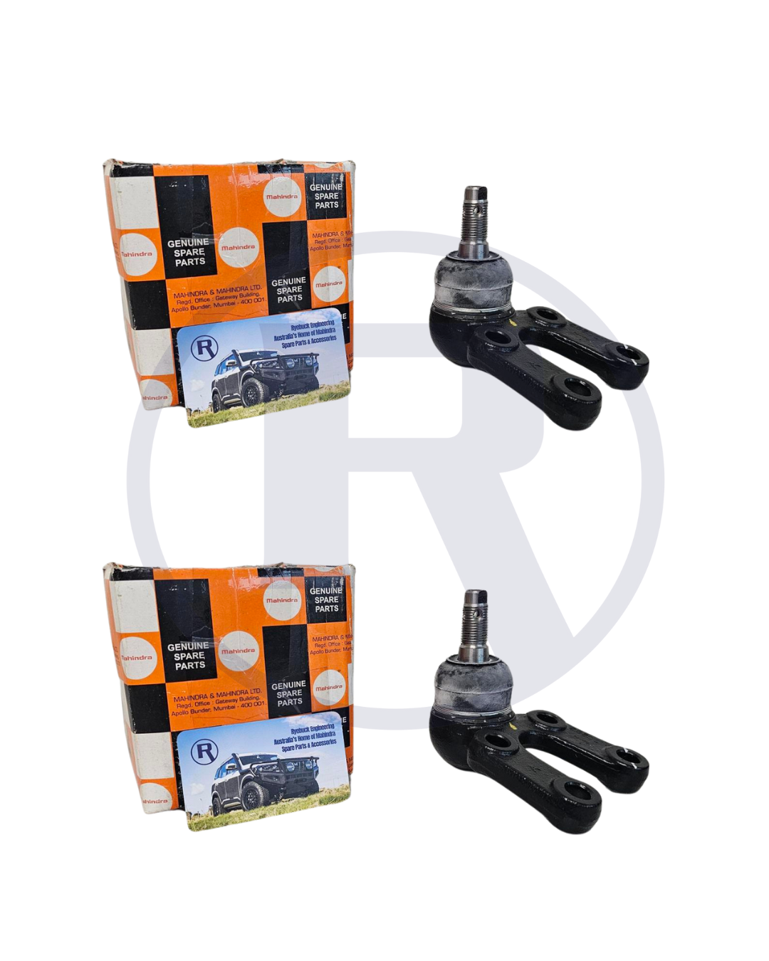 PAIR of Mahindra Pik Up Genuine Front Lower Ball Joints (2007 - Current)