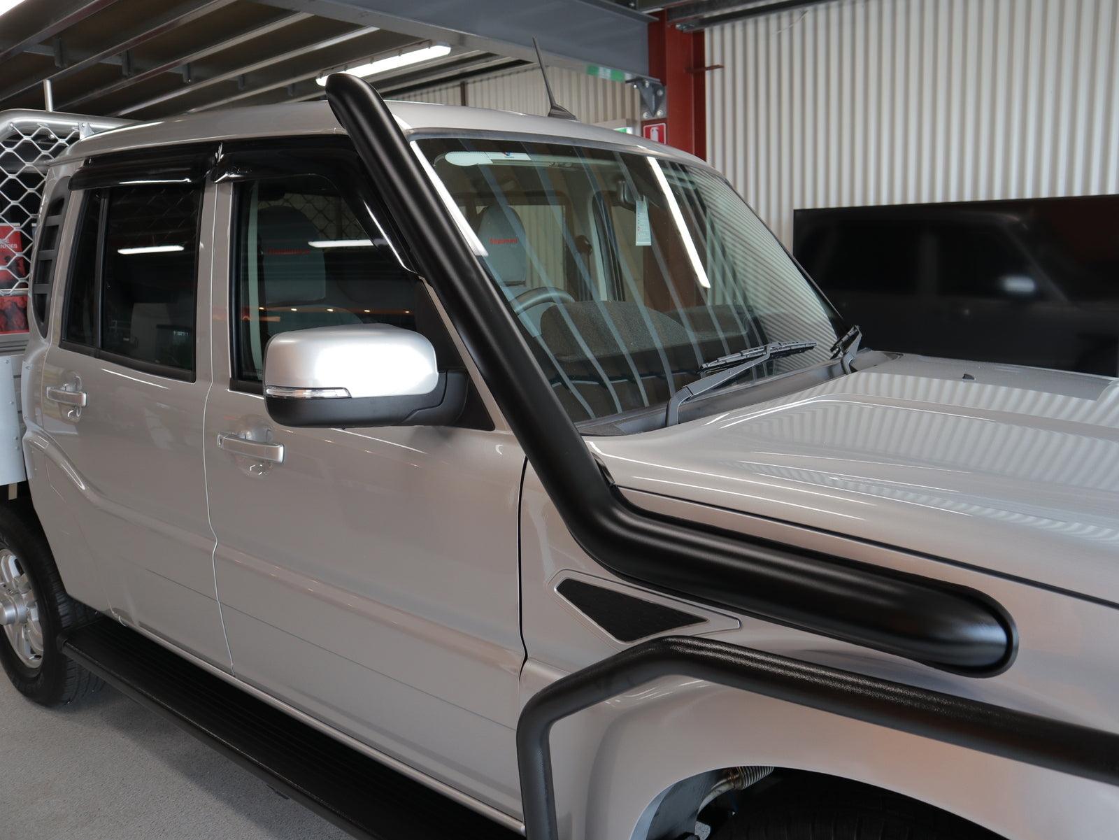 Ryebuck Engineering Stainless Steel 4WD Snorkel for Mahindra Pikup 2018+ Black Powdercoat RBEMPSN1 - Ryebuck Engineering