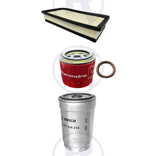 Mahindra Pik Up Manual S6 S10 Engine Service Filter Kit 2018 - 2022 - Ryebuck Engineering
